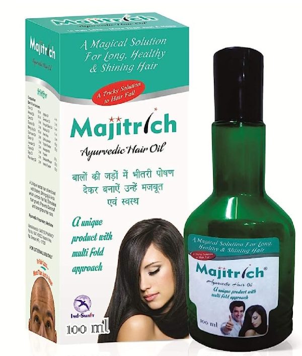 Majitrich Ayurvedic Hair Oil - AyuVeda Herbs