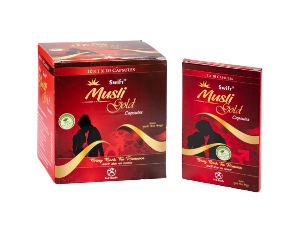 Swift Musli Gold Capsules - AyuVea Herbs